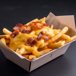 Patatine Cheddar e Bacon