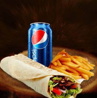 Menu Durum kebab  XXL 