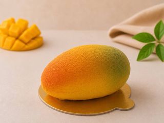 Desert mousse mango