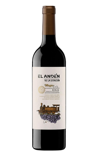 El anden de la estación