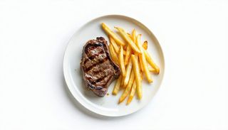 127. Braciola con patatine