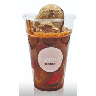  Strawberry TOFFE CARAMEL AVEC BOULE DE GLACE    