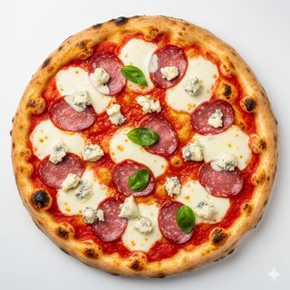 Gorgonzola e salamino