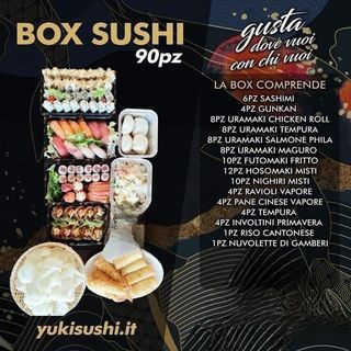 Box Sushi 90 pezzi