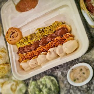 Палачинки мини 24бр с четири вкуса