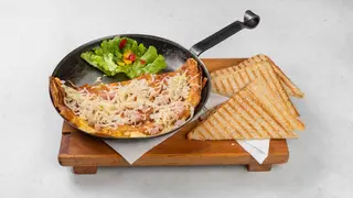 Omlet sa šunkom i sirom