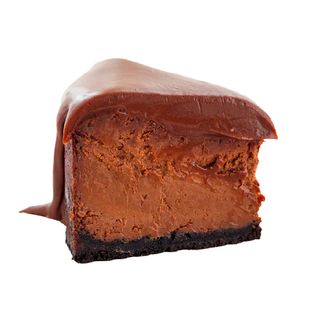 Tarta de queso y chocolate (1 porción)