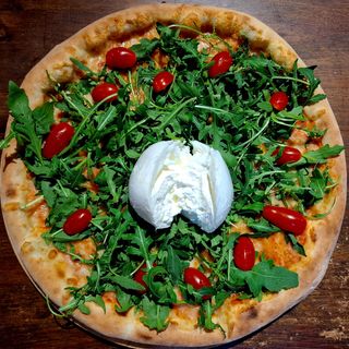 Pizza de Burrata (Grandes)