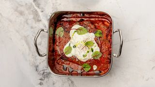 Баклажаны пармиджано со страчателлой