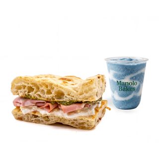 MENÚ CON BEBIDA - FOCACCIA
