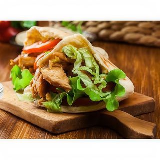 Menú Kebab Normal (Pan Pita)