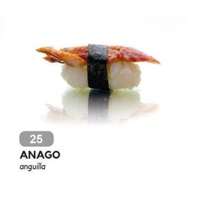 25. Nigiri anago 4 pezzi