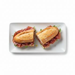 Baguette Con Jamón Serrano