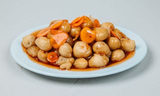 187. Свинско със сладко-кисел сос