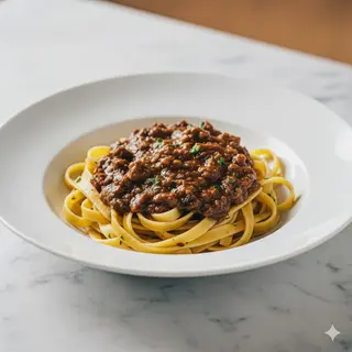 Tagliatelle al salmi