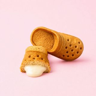 Crocs-вафли с моцареллой 