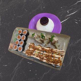 COMBO FUSIÓN PERFECTA (POSTRE INCLUIDO)