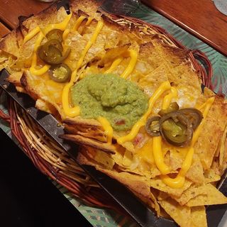 71. Nachos Chicken Barbacoa
