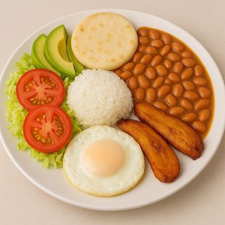 Bandeja Paisa Vegetariana