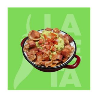 Chicharrones y Guacamole