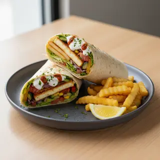 Shaorma vegetariana