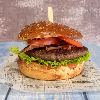 Burger BBQ bacon