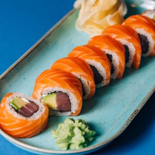 Tuńczyk, serek, awokado - łosoś