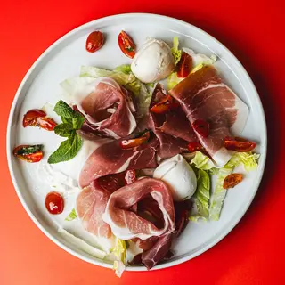 piatto del casaro con crudo