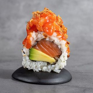 Uramaki Spicy Salmon Crunch - 8 Pezzi