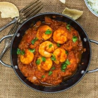 Langostinos Tikka Masala