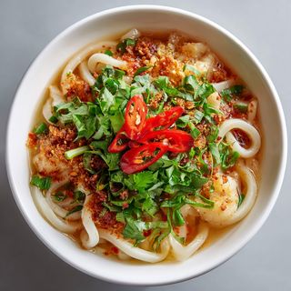 Makaron udon z warzywami