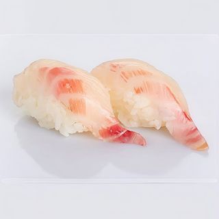 Nigiri pez mandequilla flameada (2p)