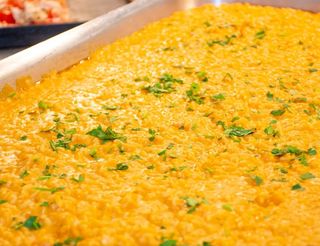 Risotto alla crema di scampi