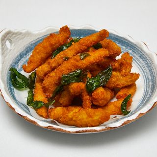 #11 Tiras de pollo rebozadas