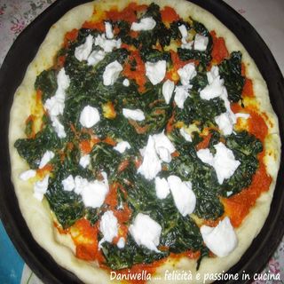 Pizza campesina (33 cm.)