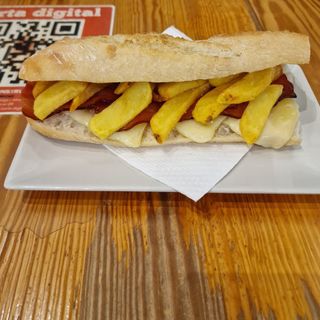 Bacon, Queso Y Patatas