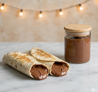 Tortillas dolci Nutella
