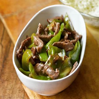 Ternera Con Pimiento Verdes