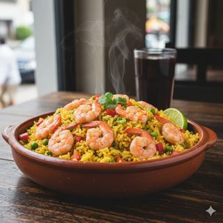 Arroz Con Camarones