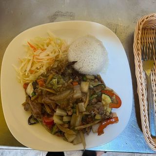 Wołowina z warzywami