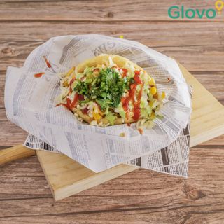 Arepa con pollo