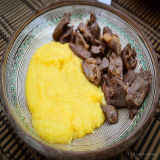 Pastrama cu mamaliga 350gr