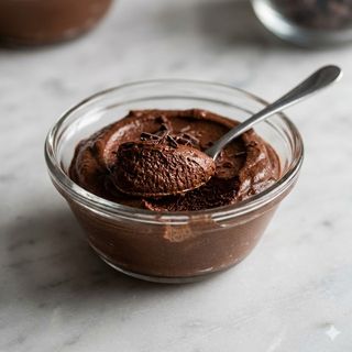 Mousee al cioccolato fondente 