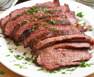 Pastrama de porc la gratar