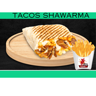 Tacos Shawarma + FRIT 