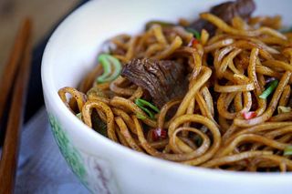 Fideos Chinos Con Ternera