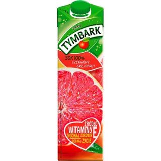 Tymbark Sok 100% Czerwony Grejpfrut 1l