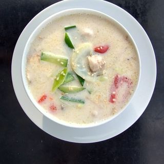 Zupa mlekiem kokosowym