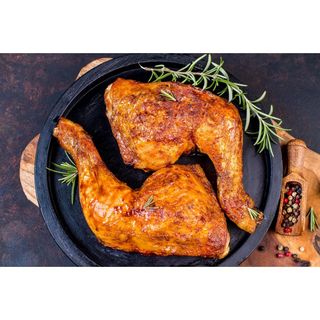 1/2 Chicken with fries & Coleslaw