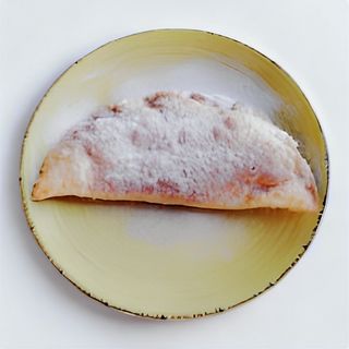 Чебурек з халвою та морозивом (1шт)